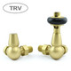 FAR-CR-BB - Faringdon Traditional Thermostatic Radiator Valve - Brushed Brass (Corner TRV) FAR-CR-BB - Faringdon Traditional Thermostatic Radiator Valve - Brushed Brass (Corner TRV)